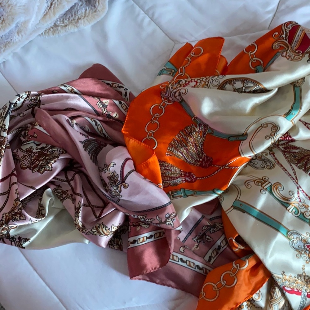 Two scarfs